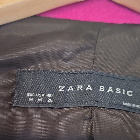 Zara Vibrant Pink Trench Coat - Picture 9 of 9